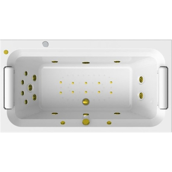 Ванна гидромассажная Радомир Хельга 185x100 см (Гидромассаж "Терапия" Gold) - фото 