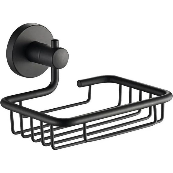 Мыльница Haiba HB8702-1, цвет чёрный матовый - фото 