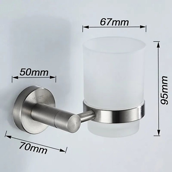 Стакан для зубных щеток Ledeme L71706 - фото 7