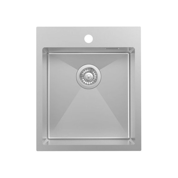 Кухонная мойка Iddis Haze HAZ43S0i77 1 мм, сатин - фото 