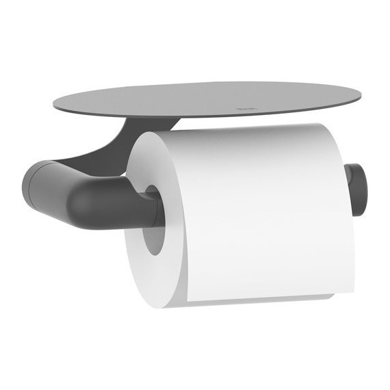 Держатель для туалетной бумаги Iddis Noa NOABL00i43, цвет чёрный матовый - фото 2