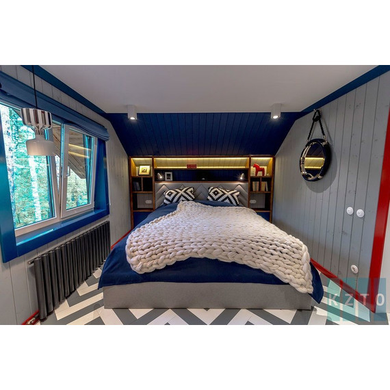 Вертикальный радиатор KZTO Гармония 1-1500-5 350х1540 мм (5 секций) - фото 12