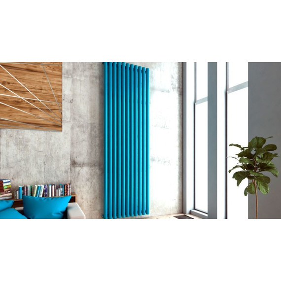 Вертикальный радиатор KZTO Гармония 1-1750-6 420х1790 мм (6 секций) - фото 4