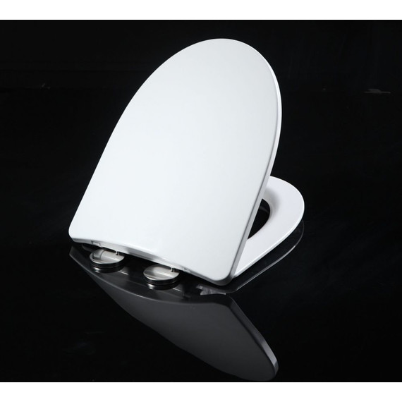 Сиденье с крышкой для унитаза Art&Max Pescara микролифт AM016SC - фото 