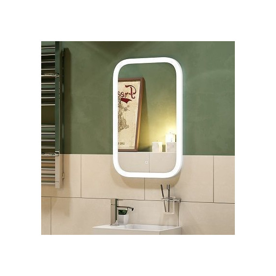 Зеркало Art&Max Bianchi Led 40 см AM-Bianchi-400-700-DS-F - фото 2