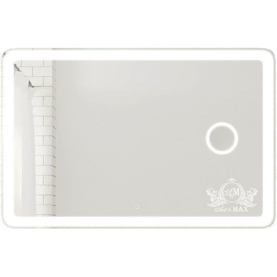 Зеркало Art&Max Latina Led 120 см AM-Lat-1200-800-DS-F-X3 - фото 