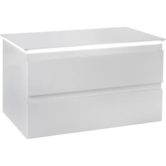 Тумба подвесная со столешницей Jacob Delafon Madeleine 83 см EB2083-J5, белый глянцевый - фото 2