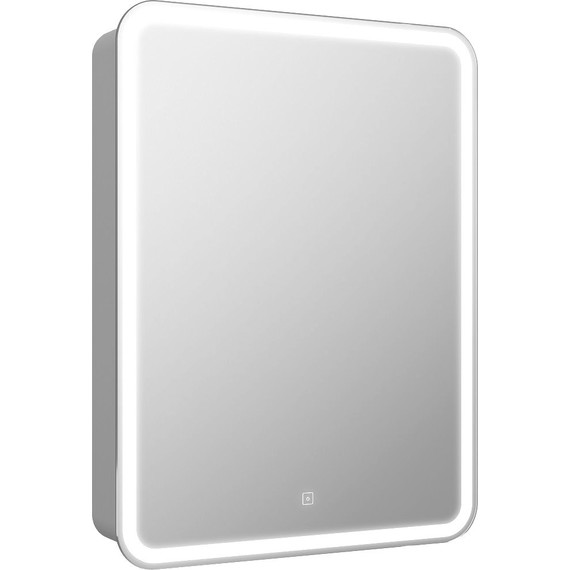 Зеркало-шкаф Art&Max Platino Led 55 см AM-Pla-550-800-1D-R-DS-F - фото 