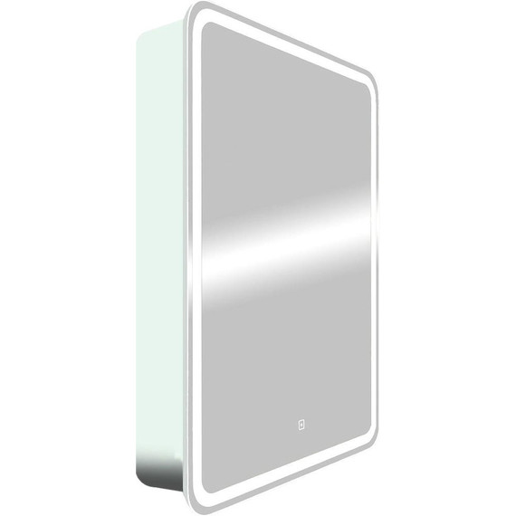 Зеркало-шкаф Art&Max Platino Led 55 см AM-Pla-550-800-1D-R-DS-F - фото 4