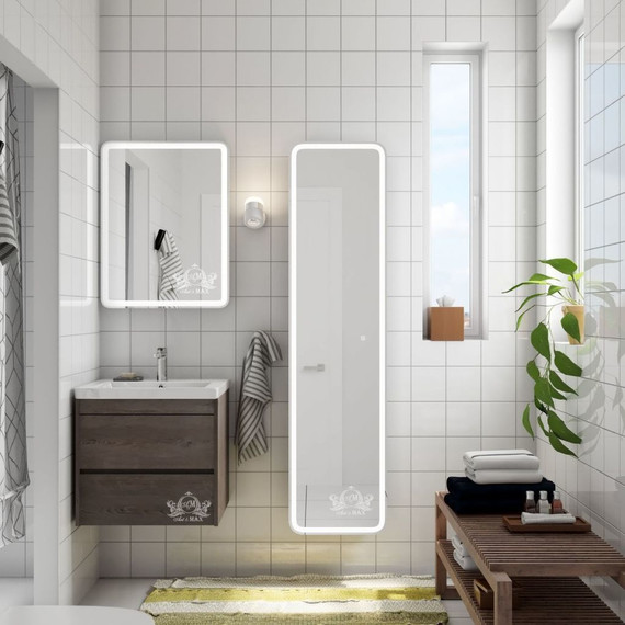 Зеркало-шкаф Art&Max Platino Led 60 см AM-Pla-600-800-1D-R-DS-F - фото 3