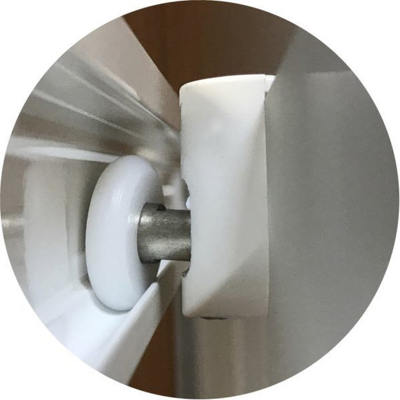 Душевое ограждение Радомир Респект 100x100 см без поддона, белый/матовое - фото 4