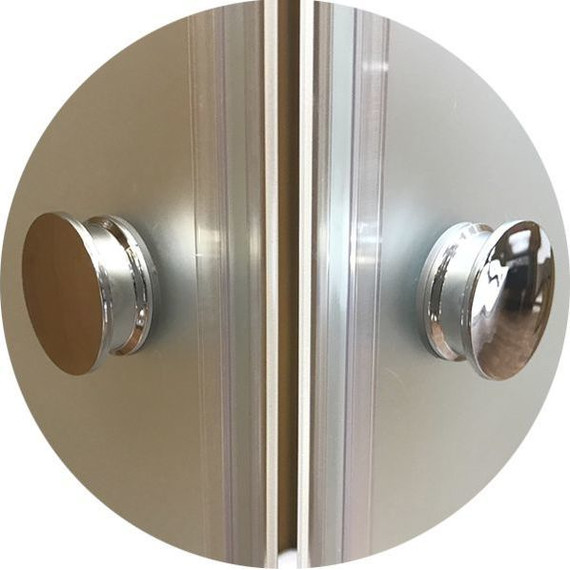 Душевое ограждение Радомир Респект 100x100 см без поддона, белый/матовое - фото 6