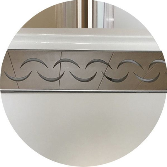 Душевое ограждение Радомир Респект 100x100 см без поддона, белый/матовое - фото 7