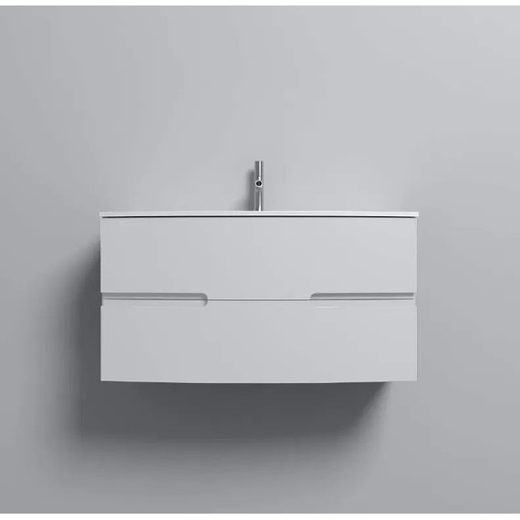 Тумба подвесная с раковиной Jacob Delafon Nona 100 см EB1889RU-G1C (раковина из искусственного мрамора) - фото 3