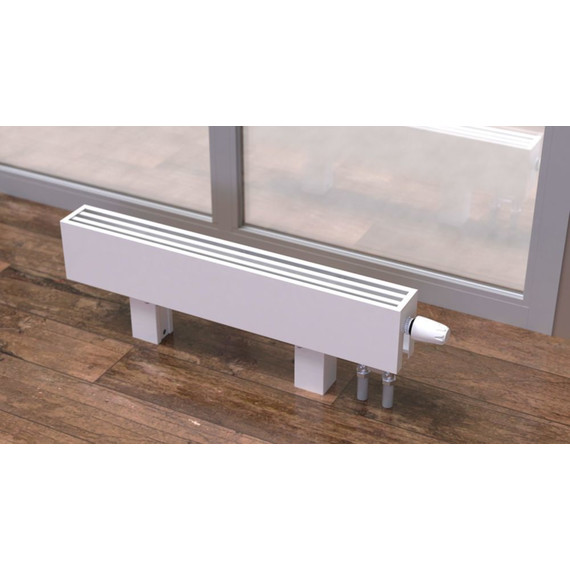 Напольный конвектор KZTO Элегант мини 4то 1400х130 мм - фото 8