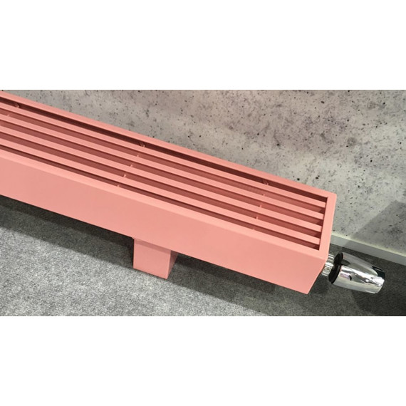 Напольный конвектор KZTO Элегант мини 4то 1400х130 мм - фото 12