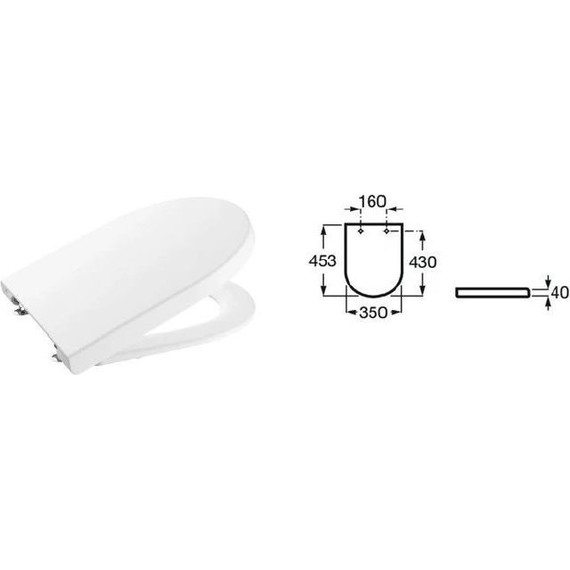 Инсталляция с подвесным унитазом Roca The Gap Round Rimless Pack 893105000 (без кнопки смыва) - фото 3