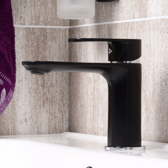 Смеситель для раковины WasserKraft Elbe 7403, чёрный - фото 7