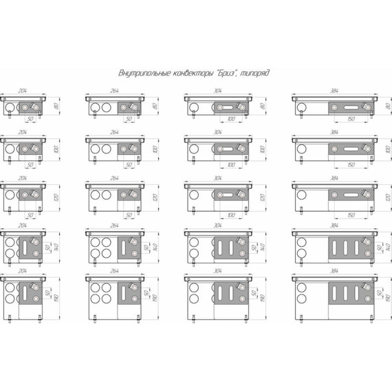 Внутрипольный конвектор KZTO Бриз 2000х300х100 мм - фото 20