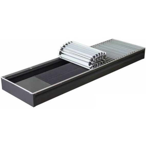 Внутрипольный конвектор KZTO Бриз 1400х260х100 мм - фото 4