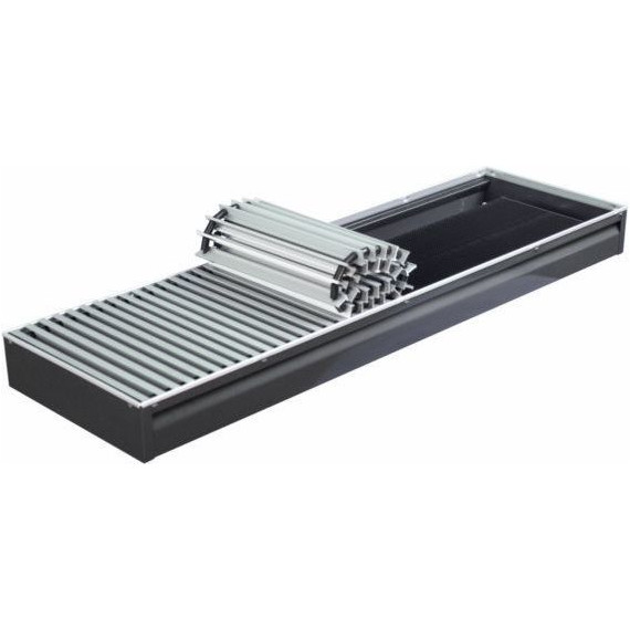 Внутрипольный конвектор KZTO Бриз 2500х200х120 мм - фото 7