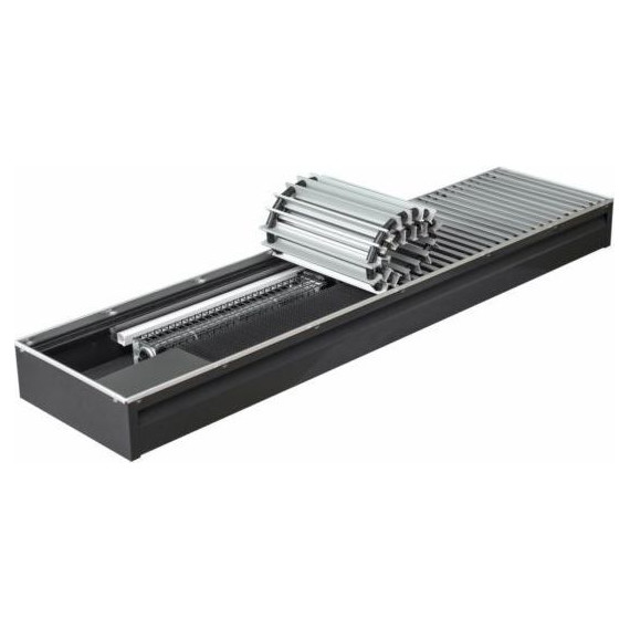 Внутрипольный конвектор KZTO Бриз В 2000х300х80 мм - фото 2