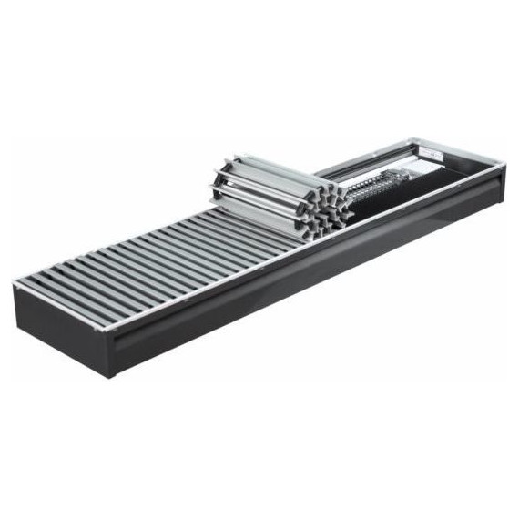 Внутрипольный конвектор KZTO Бриз В 1500х260х140 мм - фото 4