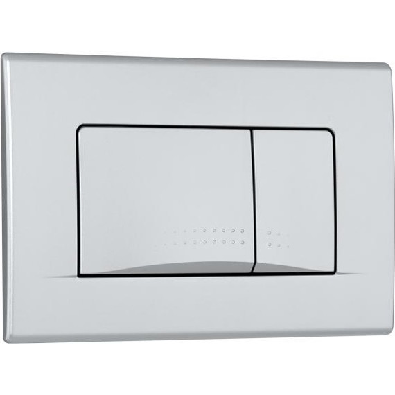 Кнопка смыва Roca Active 32B 8901130B2, хром матовый - фото 