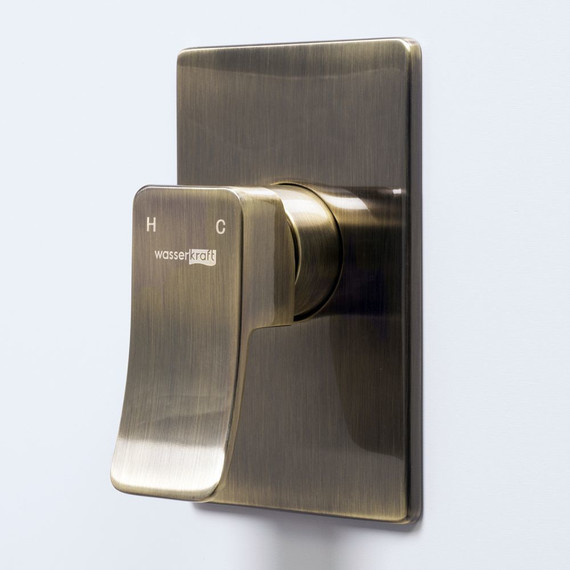 Смеситель для душа WasserKraft Exter 1651, светлая бронза - фото 2