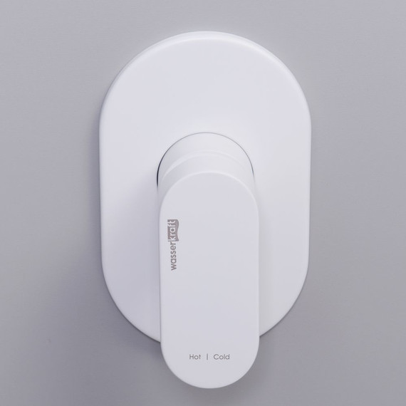 Смеситель для душа WasserKraft Mindel 8551, белый - фото 2