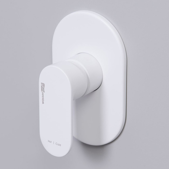 Смеситель для душа WasserKraft Mindel 8551, белый - фото 3