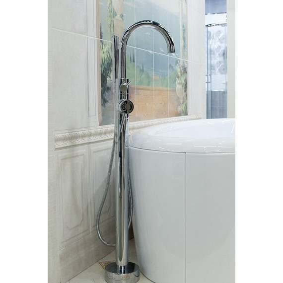 Смеситель для ванны Paini Cox 78CR136LM - фото 3