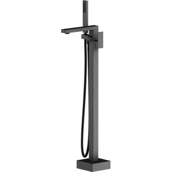 Смеситель для ванны Timo Selene 2200/03Y-CR, черный матовый - фото 