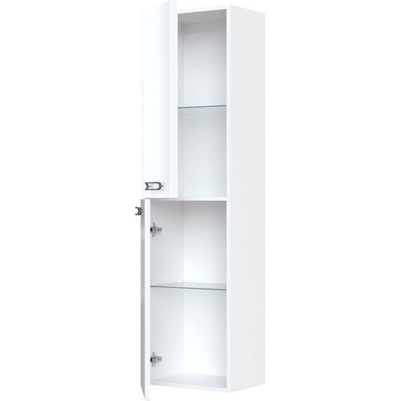 Пенал подвесной Iddis Brick 40 см BRI40W0i97, белый глянец - фото 4