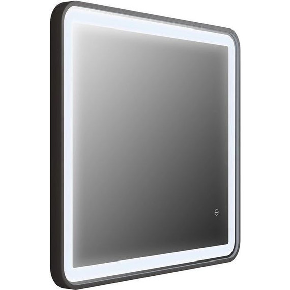 Зеркало Iddis Cloud Led 80 см CLO8000i98, черный матовый - фото 