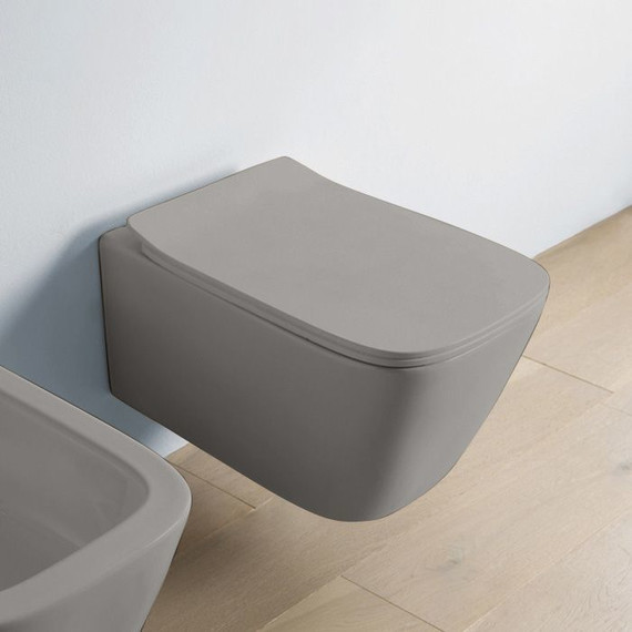 Унитаз подвесной ArtCeram A16 ASV003 15 00, grigio oliva, Цвет производителя: серый - фото 