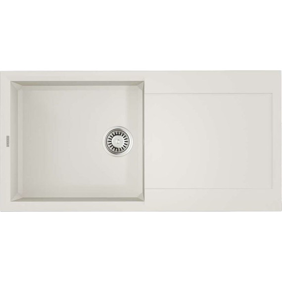 Кухонная мойка Omoikiri Sakaime 100 WH 4993887, белый, Цвет производителя: белый - фото 