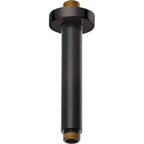 Кронштейн потолочный для верхнего душа Kludi A-QA 6651539-00, 150 мм, чёрный матовый - фото 