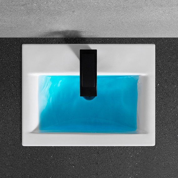 Раковина врезная на столешницу CeramaLux N 50 см 9393-50 - фото 3