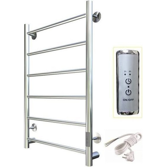 Полотенцесушитель электрический Тругор Аспект Пэк сп 1 П6 500х800 мм (возможность скрытого подключения) 00-00033462 - фото 
