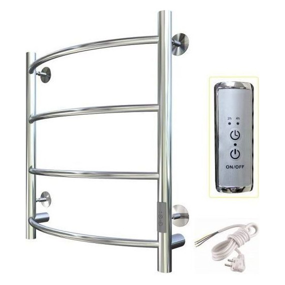 Полотенцесушитель электрический Тругор Пэк сп 5 П4 500х600 мм (возможность скрытого подключения) 00-00031605 - фото 