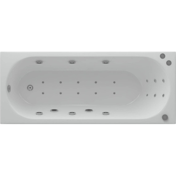 Ванна гидромассажная Aquatek Оберон 160x70 см модель 2 - фото 2