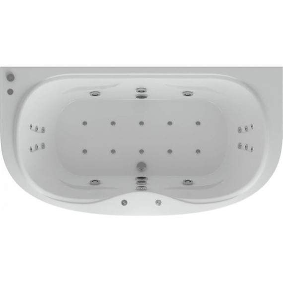 Ванна гидро-аэромассажная Aquatek Мелисса 180x95 см - фото 