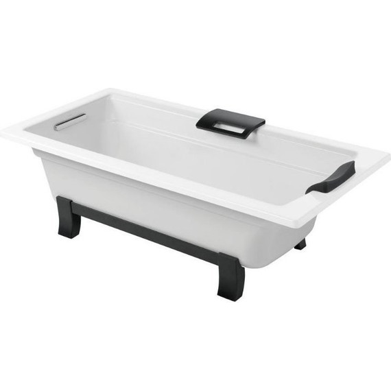 Ванна отдельностоящая Jacob Delafon Archer 170x80 см E6D907-0 с ножками - фото 