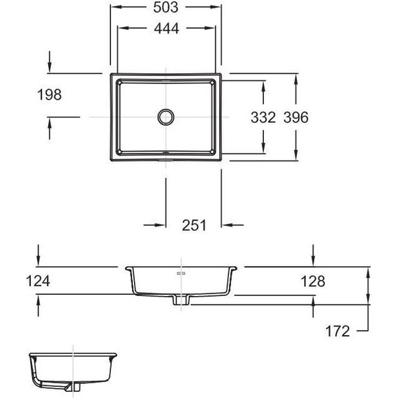 Раковина врезная под столешницу Jacob Delafon Verticyl 50 см E2882-0 - фото 3