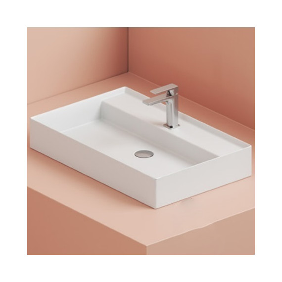 Раковина-чаша ArtCeram Scalino 75 см SCL008 01 00, белый - фото 