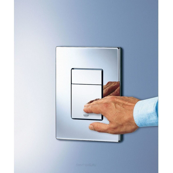 Инсталляция Grohe Rapid SL с подвесным безободковым унитазом BelBagno Alpina - фото 6