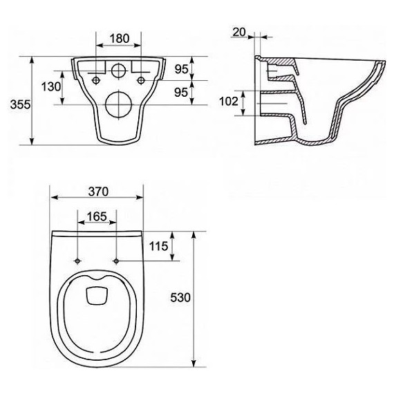 Инсталляция Grohe Rapid SL с подвесным унитазом Cersanit City New Clean On - фото 14