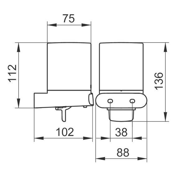 Дозатор для жидкого мыла Keuco Elegance 11652019000 - фото 2