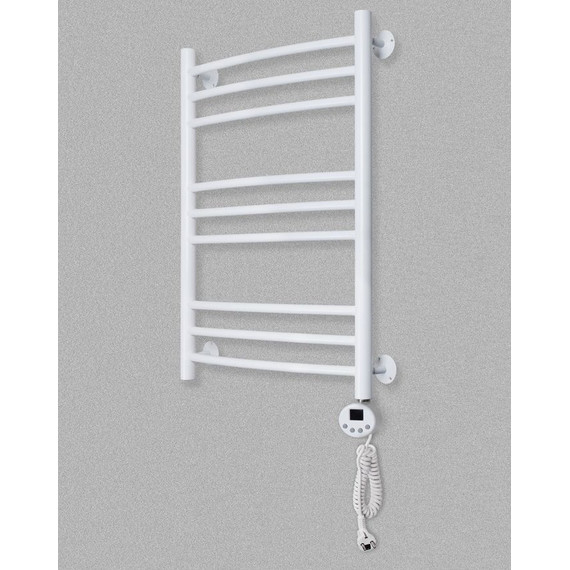 Полотенцесушитель электрический Domoterm Калипсо БЕЛ П9 500х700 мм ER, белый - фото 2